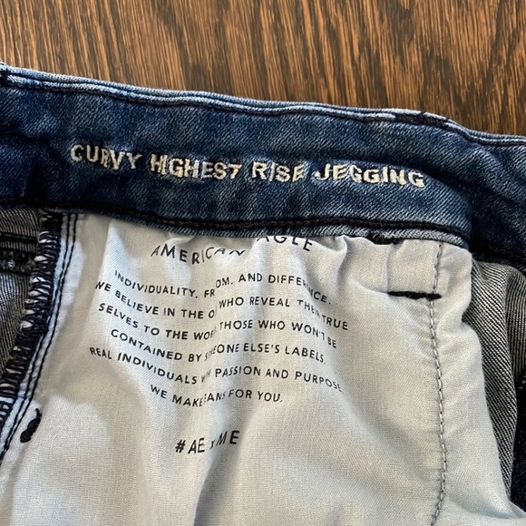 American Eagle High Rise Jeans size 16 - Picture 5 of 5